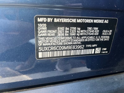 2021 BMW X5 xDrive40i