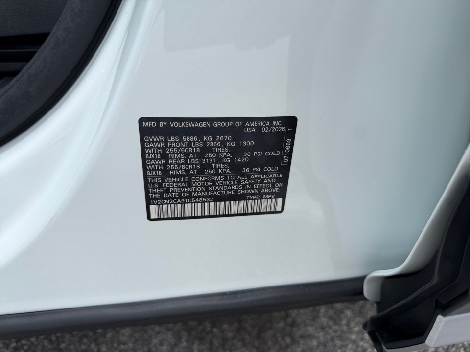 2026 Volkswagen Atlas Peak Edition