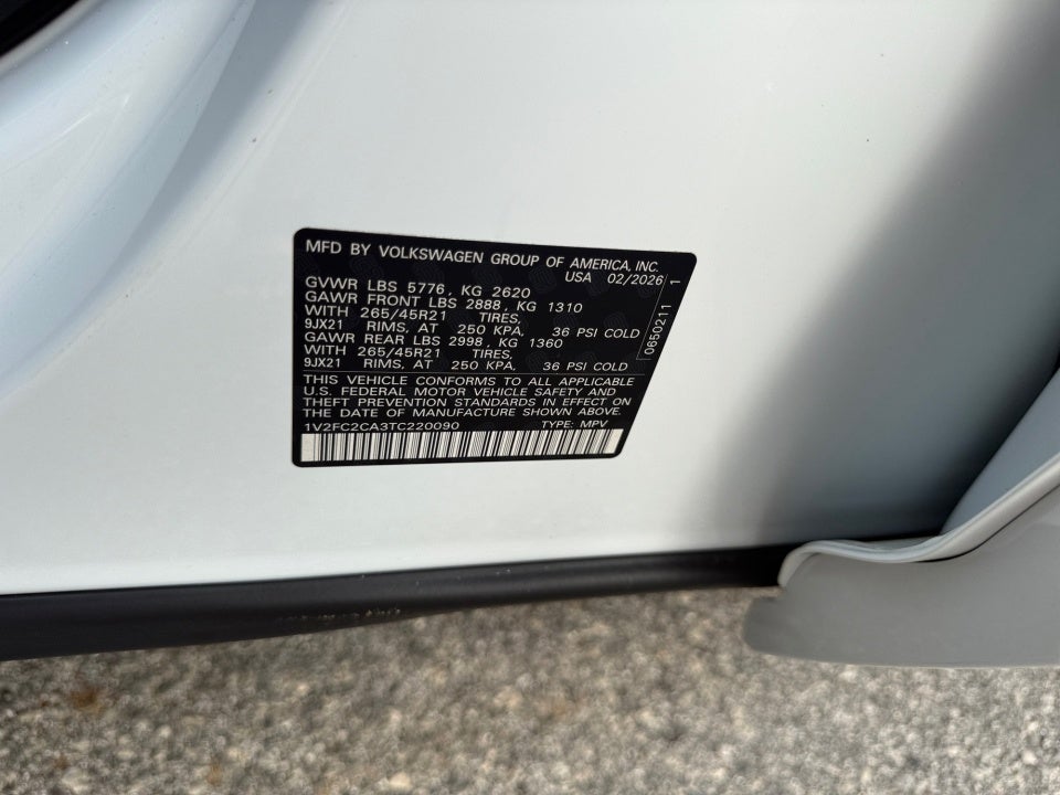 2026 Volkswagen Atlas Cross Sport SEL Premium R-Line