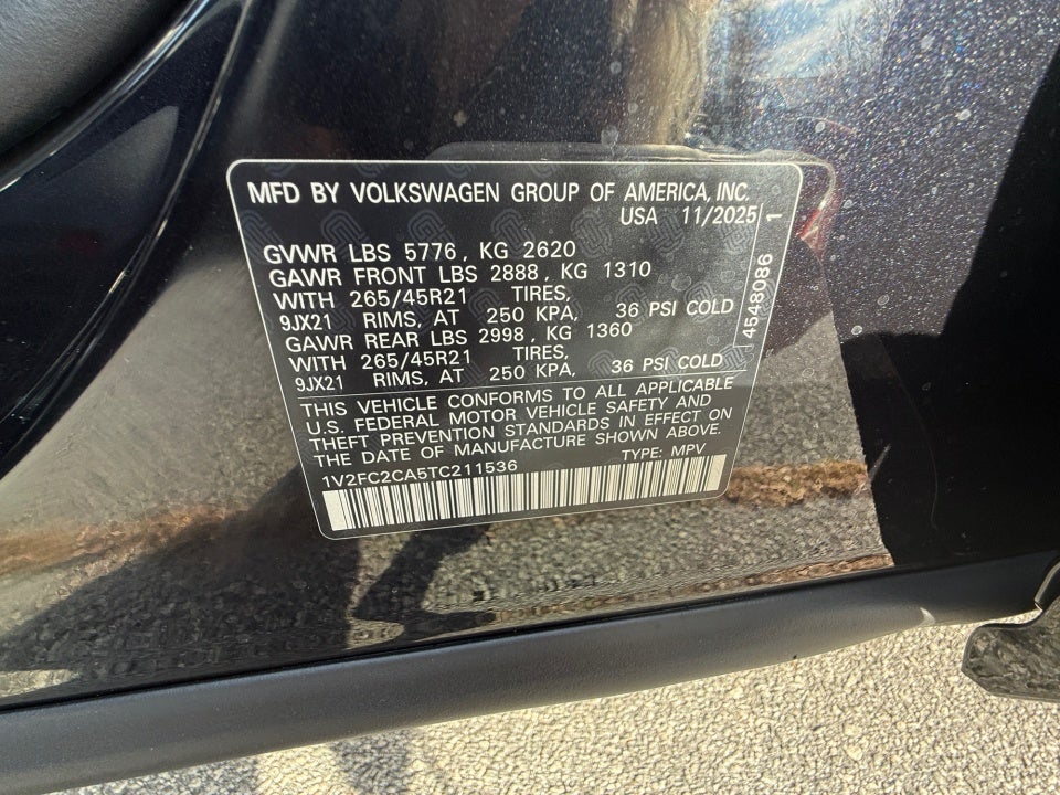 2026 Volkswagen Atlas Cross Sport SEL Premium R-Line