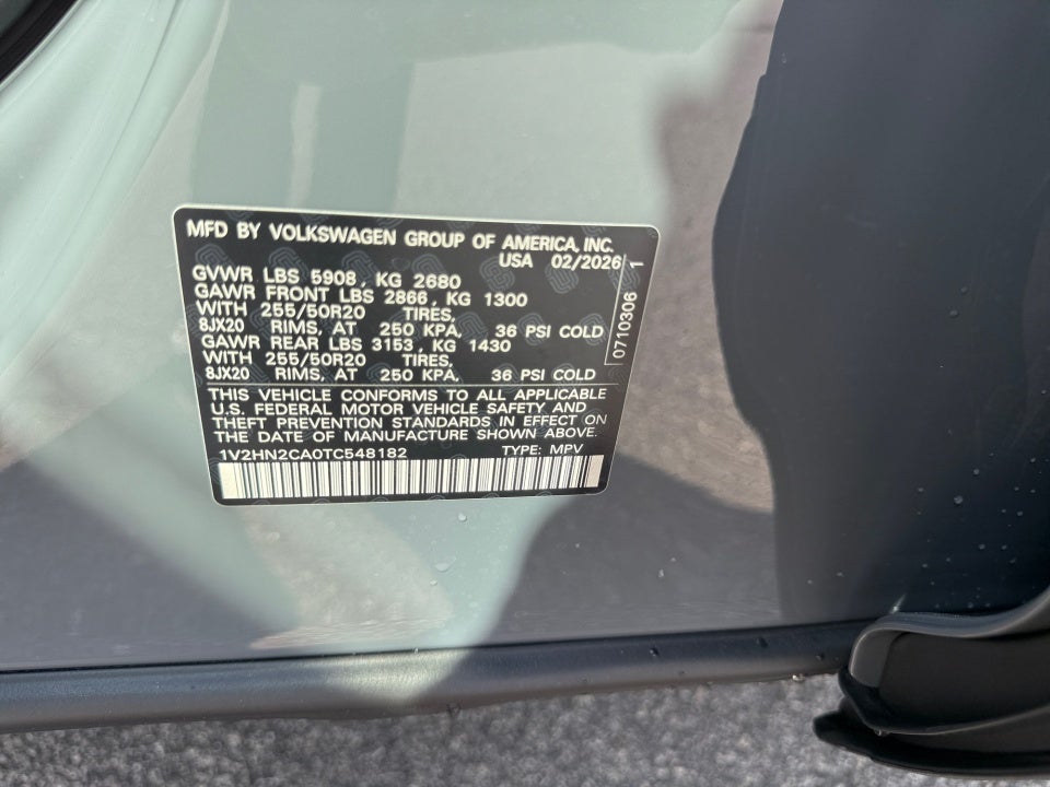 2026 Volkswagen Atlas SE with Technology