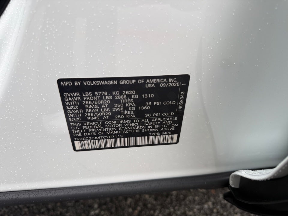 2026 Volkswagen Atlas Cross Sport 2.0T SE w/Technology