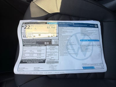 2026 Volkswagen Atlas Cross Sport 2.0T SE