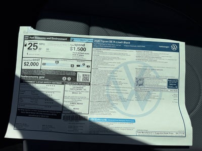 2026 Volkswagen Tiguan SE R-Line Black