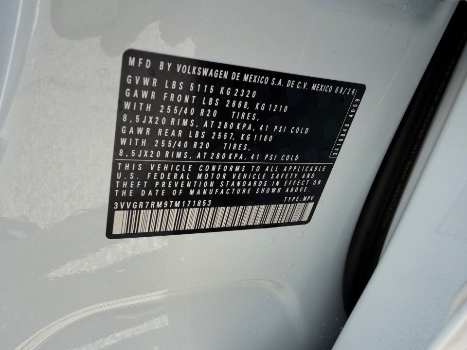 2026 Volkswagen Tiguan SE R-Line Black