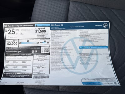 2026 Volkswagen Tiguan SE