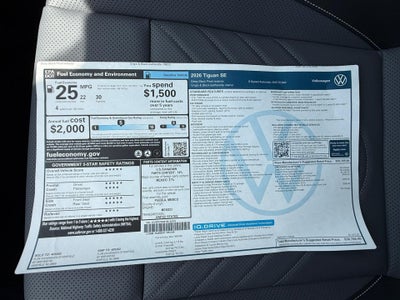 2026 Volkswagen Tiguan SE