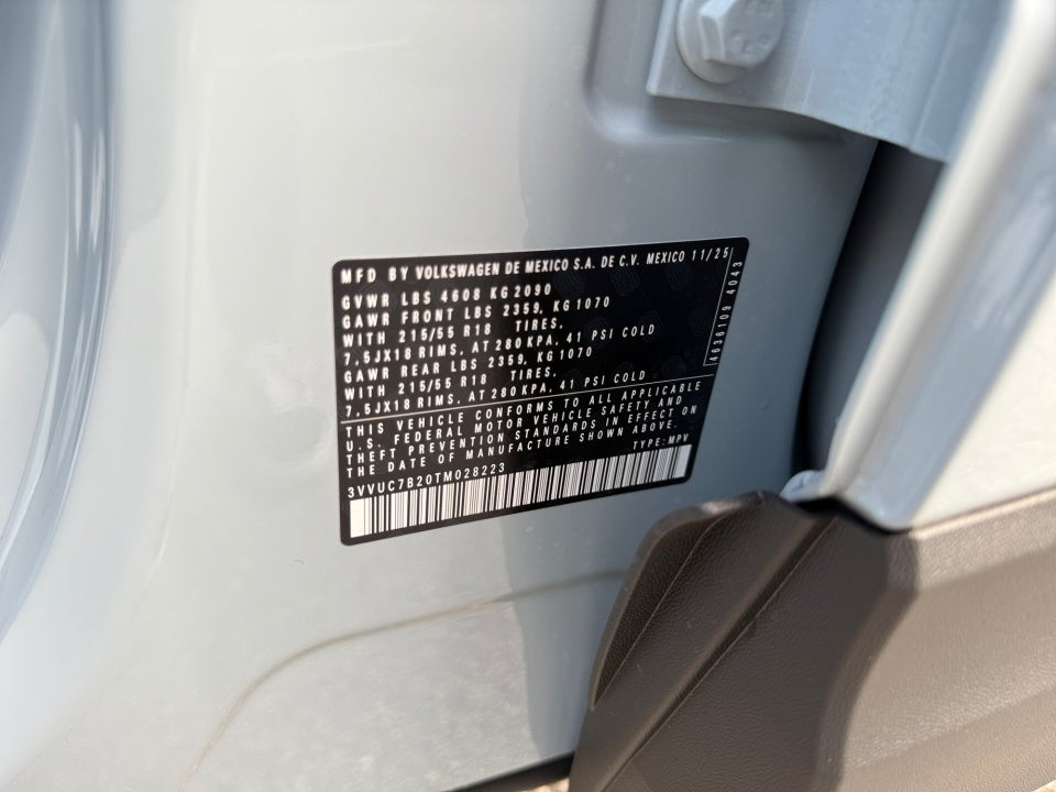 2026 Volkswagen Taos SE