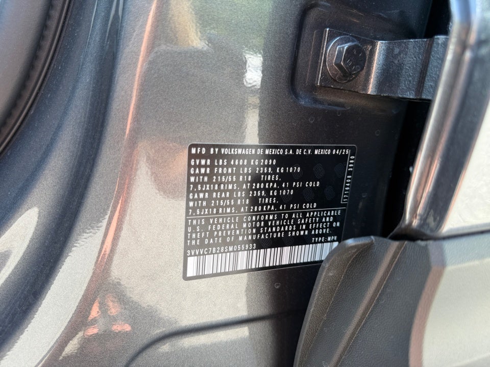 2025 Volkswagen Taos 1.5T SE