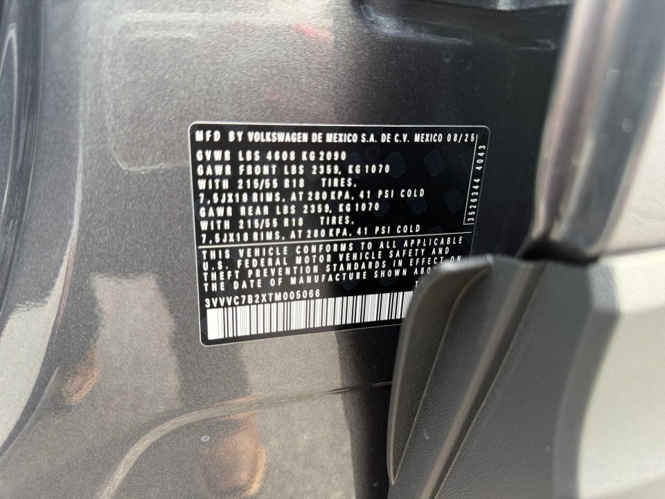 2026 Volkswagen Taos SE