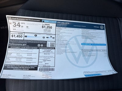 2026 Volkswagen Jetta S