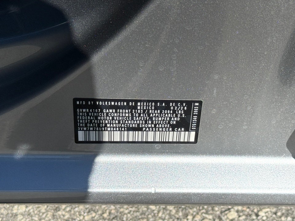 2026 Volkswagen Jetta SE