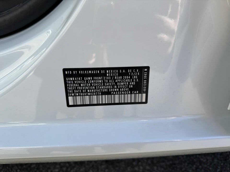 2026 Volkswagen Jetta SE