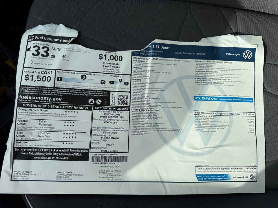 2026 Volkswagen Jetta Sport