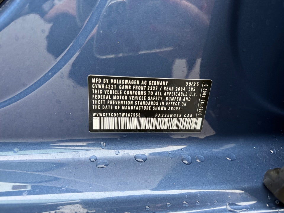 2026 Volkswagen Golf GTI SE