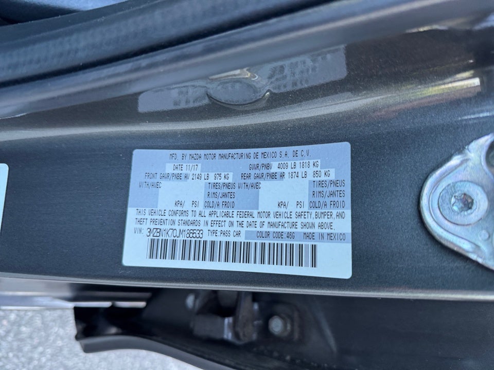 2018 Mazda Mazda3 Hatchback Sport
