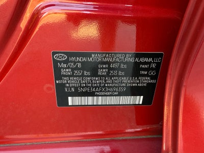 2018 Hyundai Sonata Limited