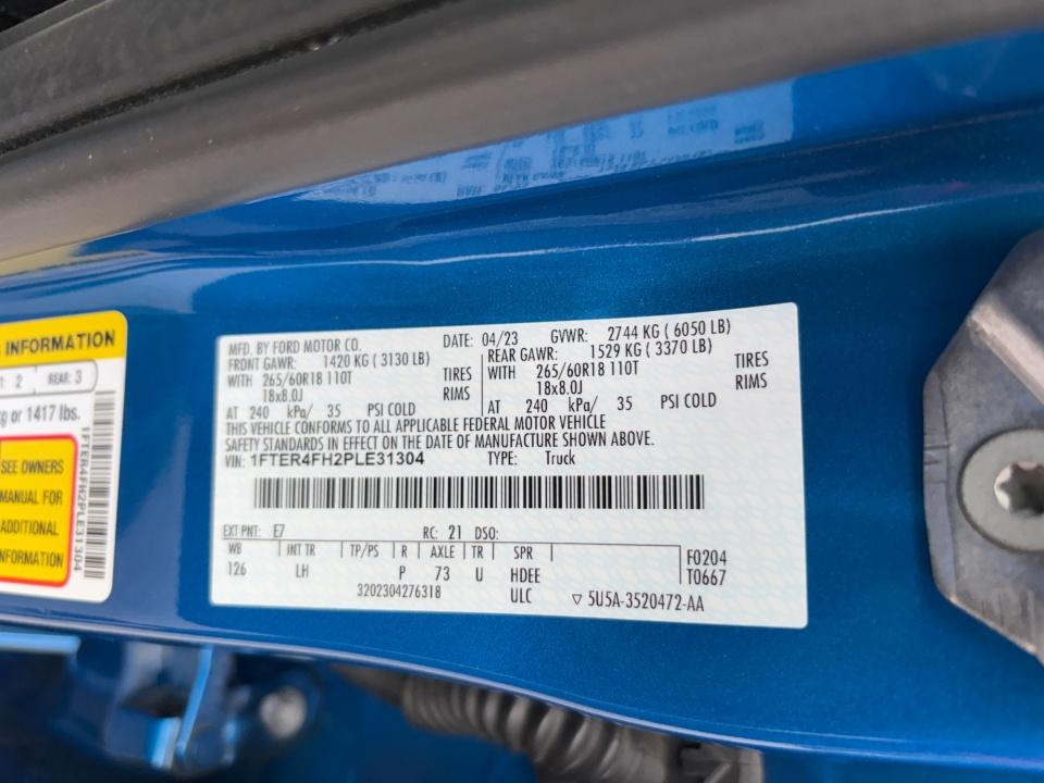 2023 Ford Ranger XLT