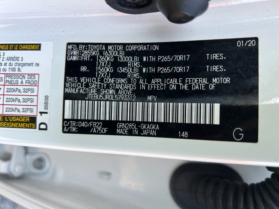 2020 Toyota 4Runner SR5