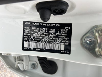 2018 Honda Civic EX-L