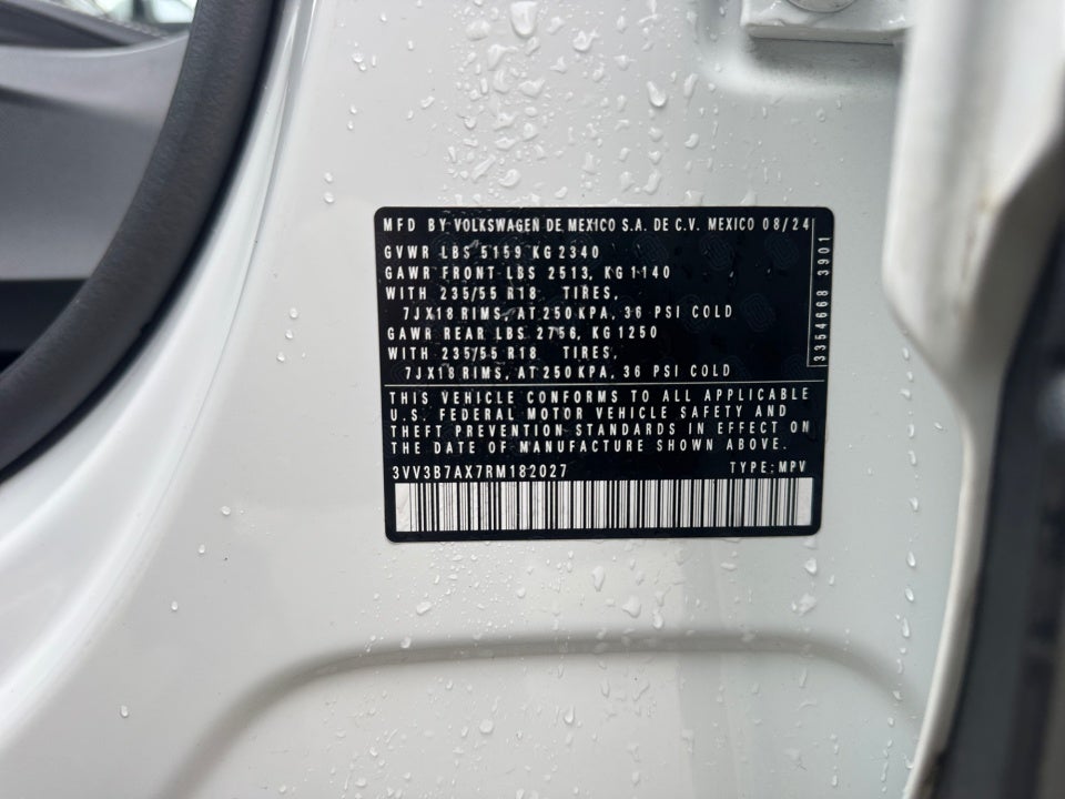 2024 Volkswagen Tiguan 2.0T SE