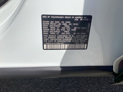 2026 Volkswagen Atlas 2.0T SEL