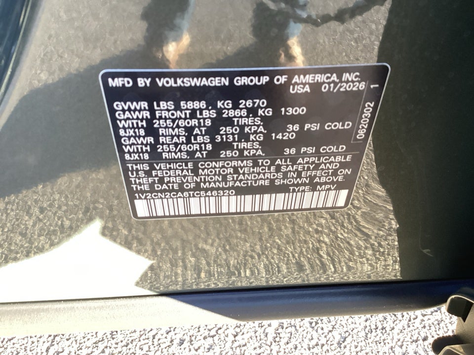 2026 Volkswagen Atlas Peak Edition