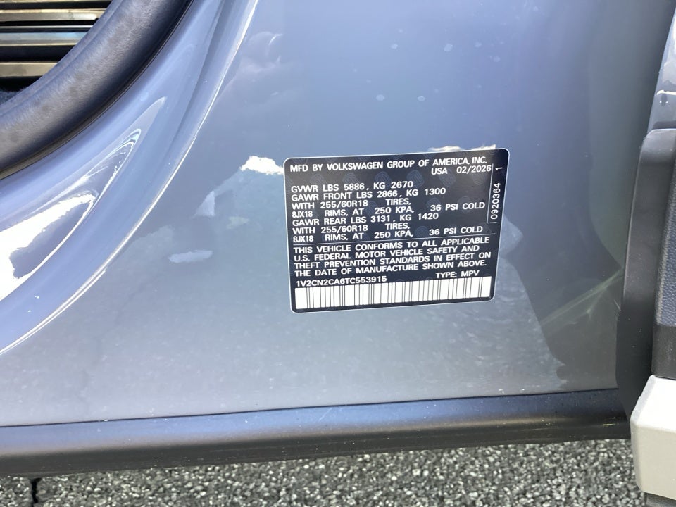 2026 Volkswagen Atlas Peak Edition