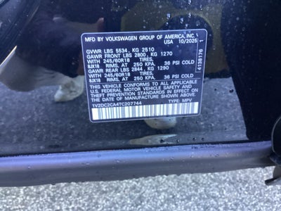 2026 Volkswagen Atlas Cross Sport 2.0T SE