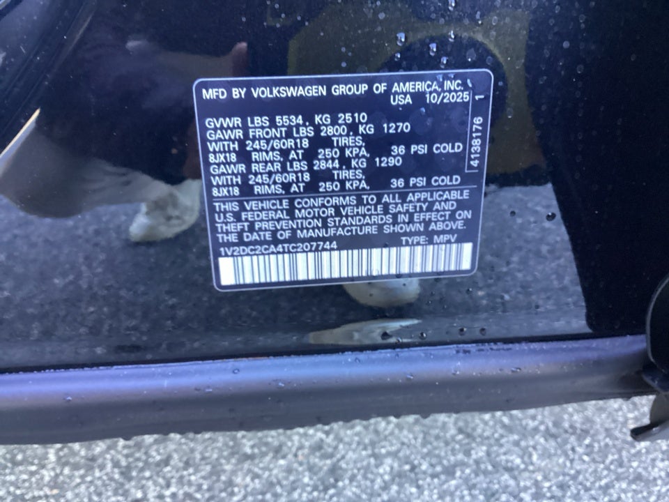 2026 Volkswagen Atlas Cross Sport 2.0T SE