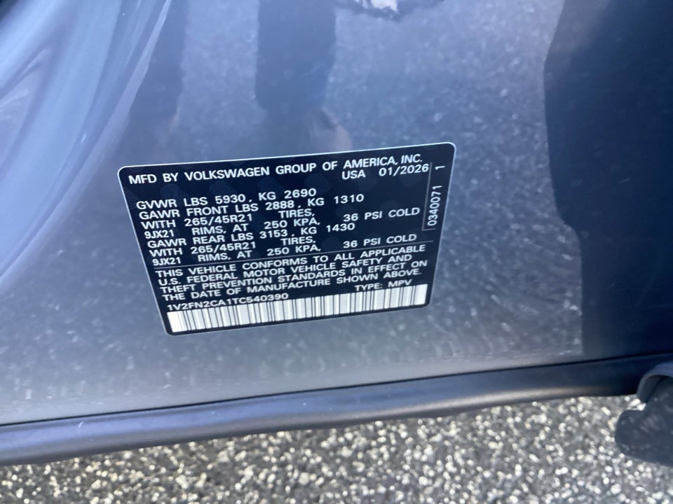 2026 Volkswagen Atlas SEL Premium R-Line