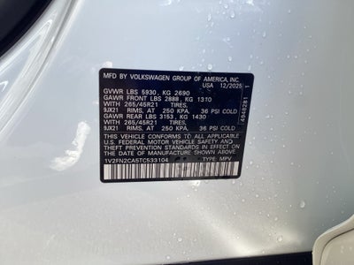 2026 Volkswagen Atlas SEL Premium R-Line