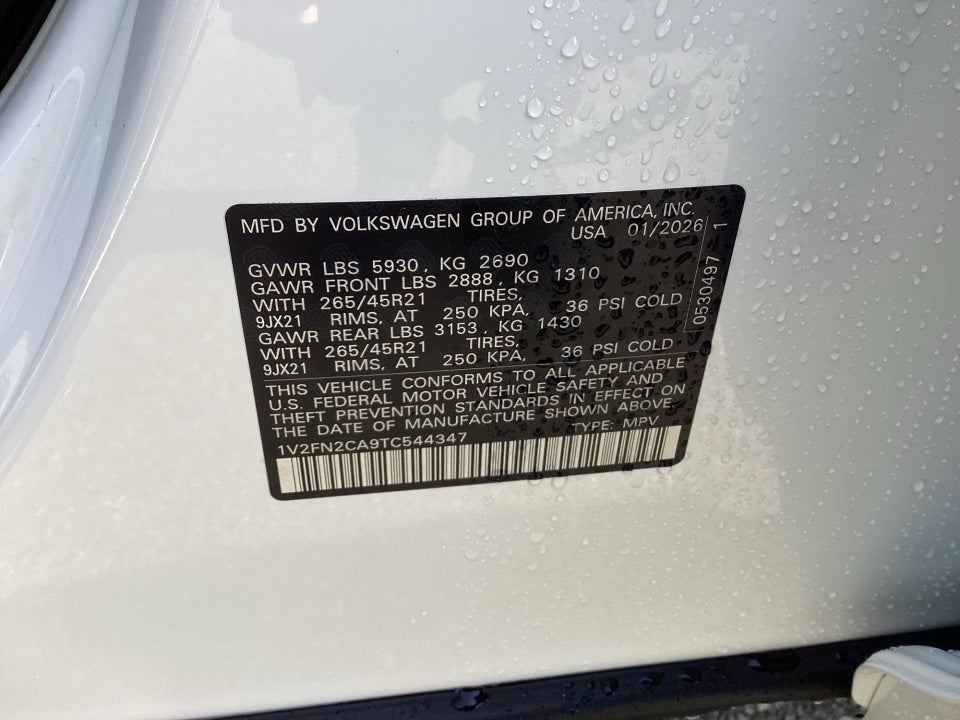 2026 Volkswagen Atlas SEL Premium R-Line