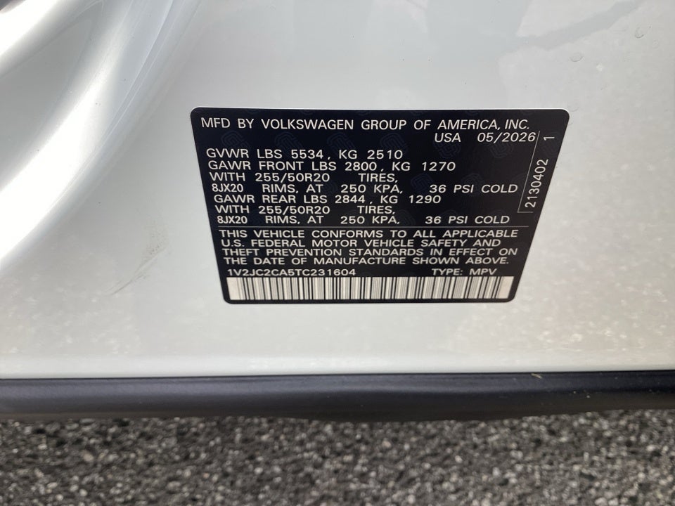 2026 Volkswagen Atlas Cross Sport 2.0T SE w/Technology