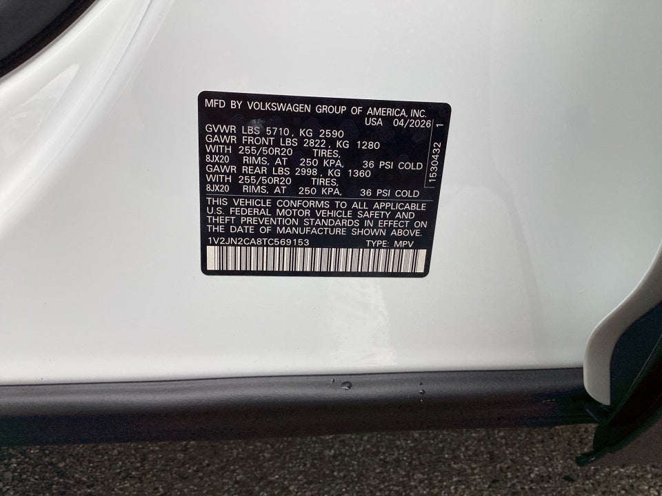 2026 Volkswagen Atlas SE with Technology