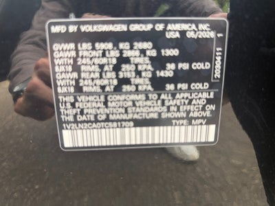 2026 Volkswagen Atlas 2.0T SE