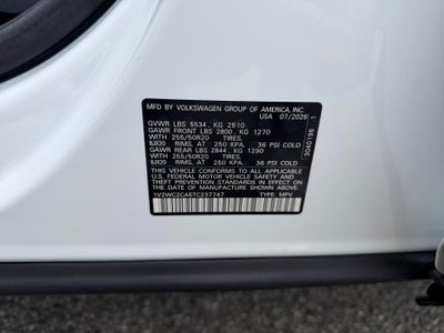2026 Volkswagen Atlas Cross Sport 2.0T SE w/Technology