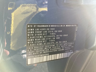 2026 Volkswagen Taos S