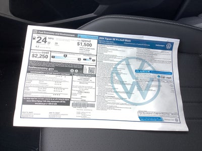 2024 Volkswagen Tiguan 2.0T SE R-Line Black