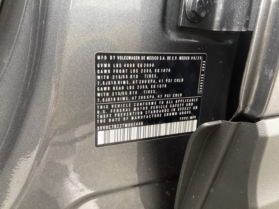 2026 Volkswagen Taos S