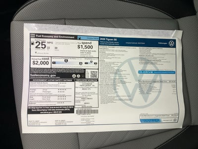 2026 Volkswagen Tiguan SE