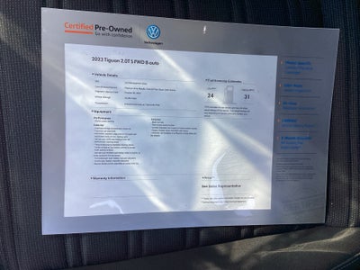 2023 Volkswagen Tiguan 2.0T S