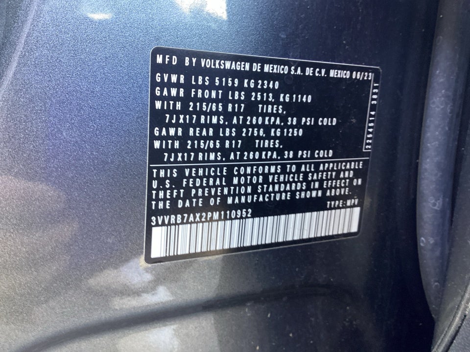 2023 Volkswagen Tiguan 2.0T S