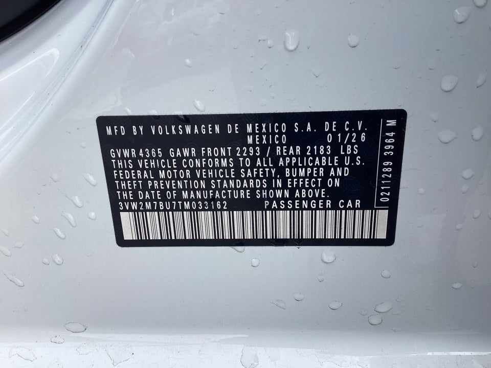 2026 Volkswagen Jetta GLI Autobahn