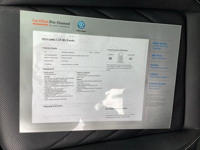 2024 Volkswagen Jetta 1.5T SEL