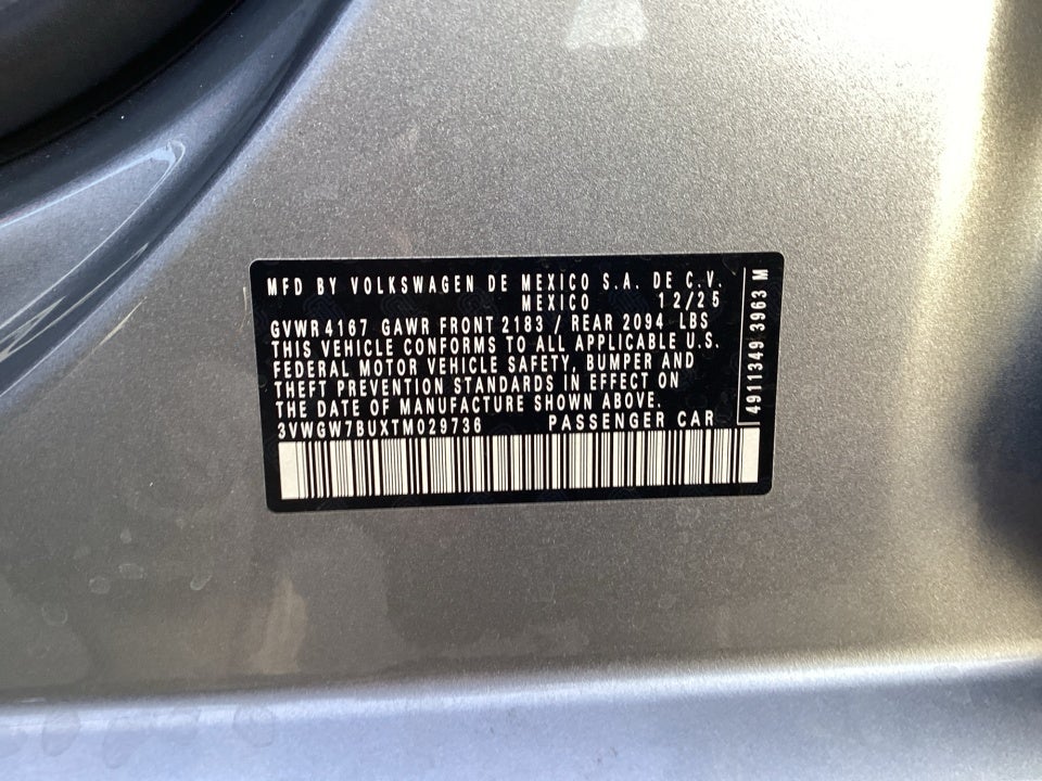 2026 Volkswagen Jetta SEL