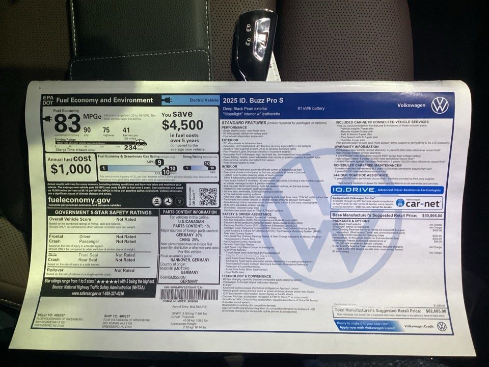 2025 Volkswagen ID. Buzz Pro S
