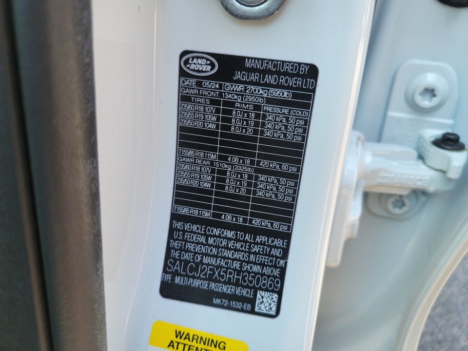 2024 Land Rover Discovery Sport Core S