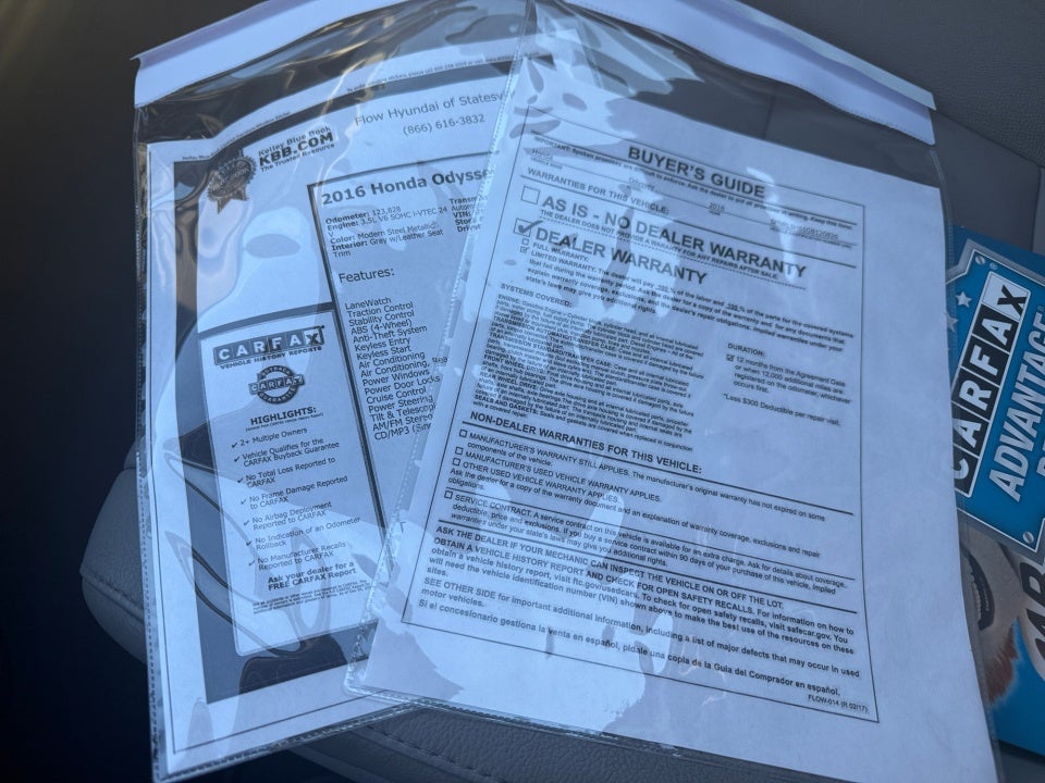 2016 Honda Odyssey EX-L