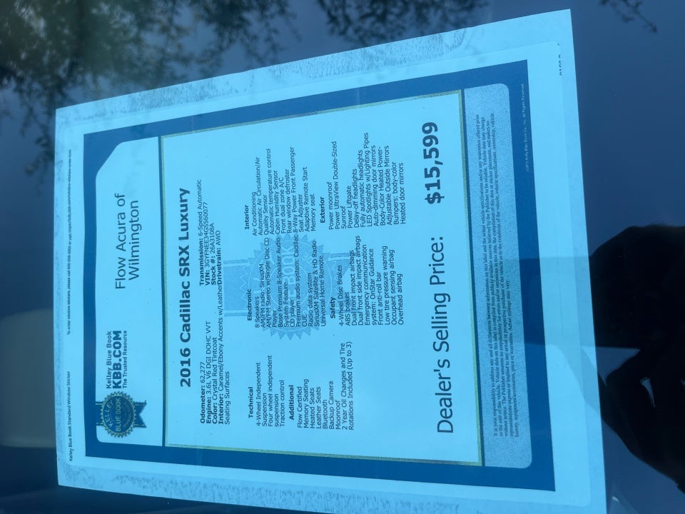 2016 Cadillac SRX Luxury Collection